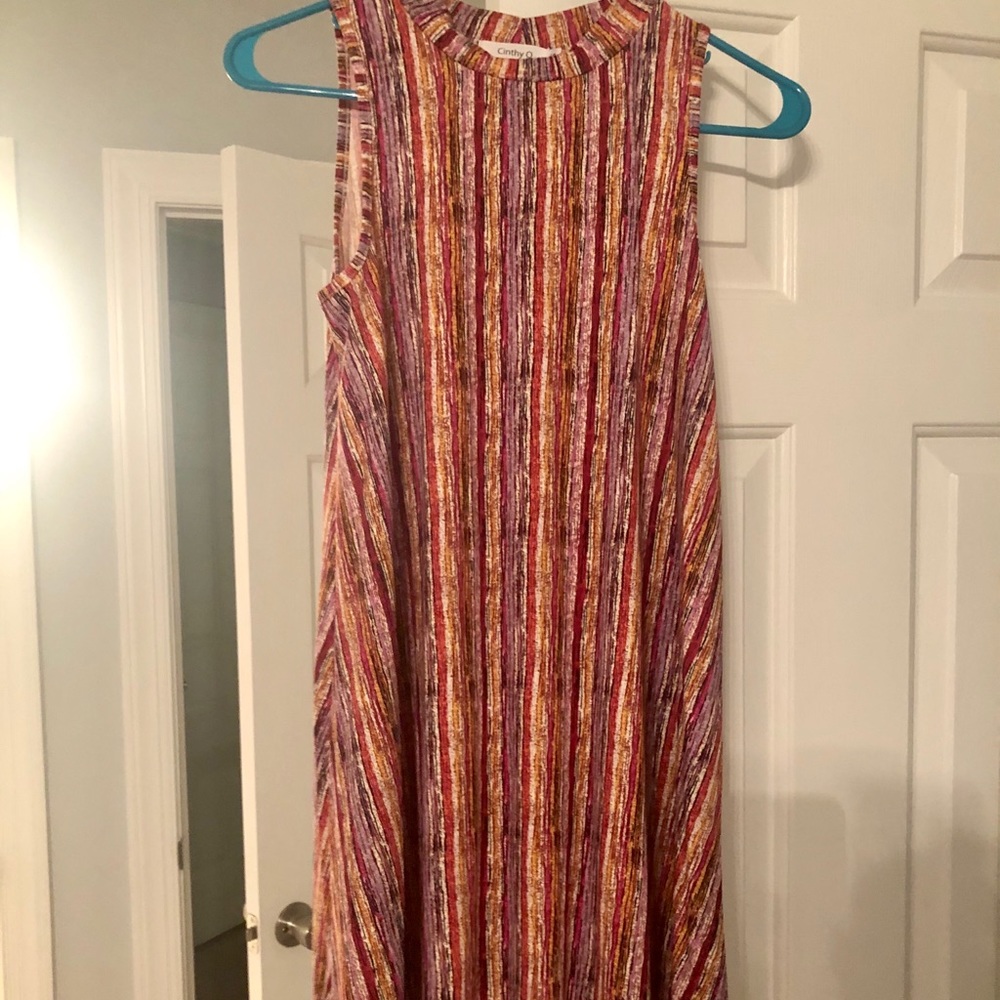 👗 Cinthy Q Short Sleeveless Dress Size S 👗 - Picture 1 of 8